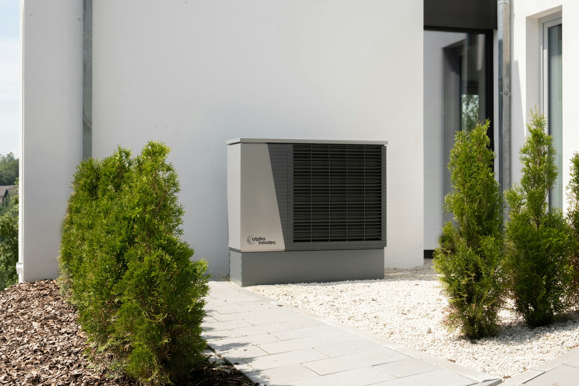 Moderne Immobilien werden vermehrt mit Wärmepumpen geheizt.